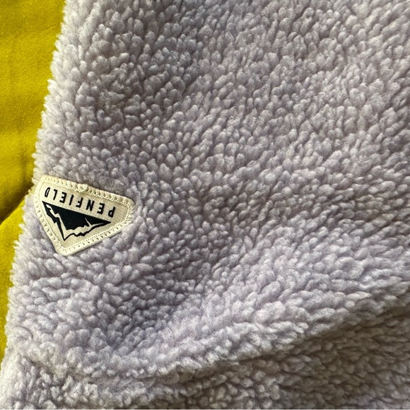 Penfield lavender sherpa zipper sweater size Medium - Picture 6 of 12